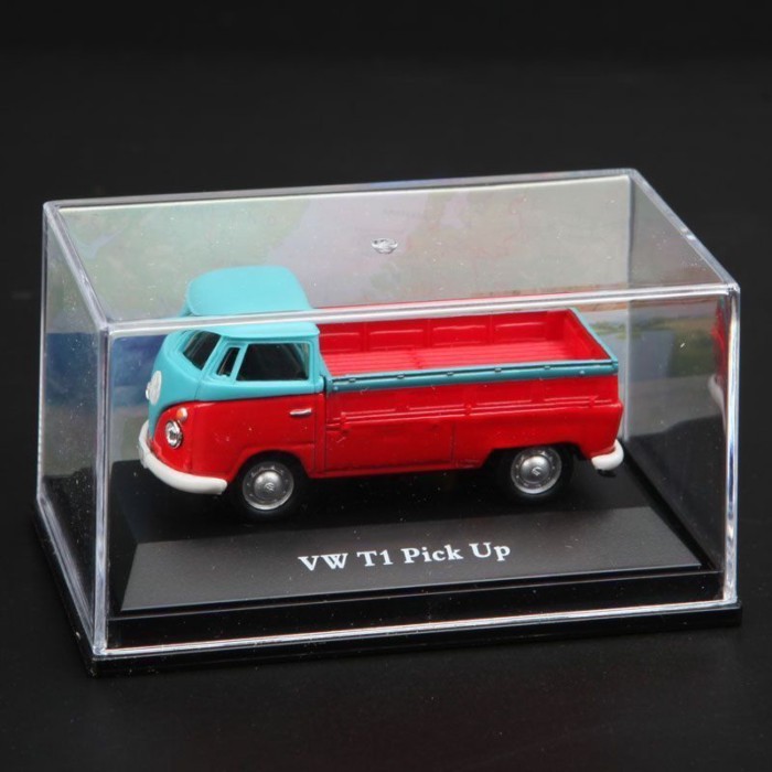 Conway 1/72 Volkswagen T1 Huimei Red Transporter จําลองรถรุ่นเครื่องประดับคอลเลกชัน