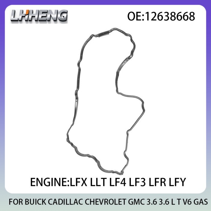 Engine Valve Cover Cylinder Gasket For BUICK CADILLAC CHEVROLET GMC 3.6L 3.6 L T V6 GAS 11-20 LFX L