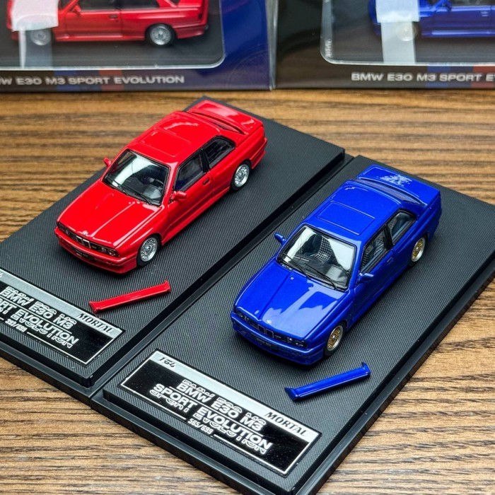 Mortal 1: 64 BMW BMW M3 E30 Sport Alloy Car Model Collection เครื่องประดับ