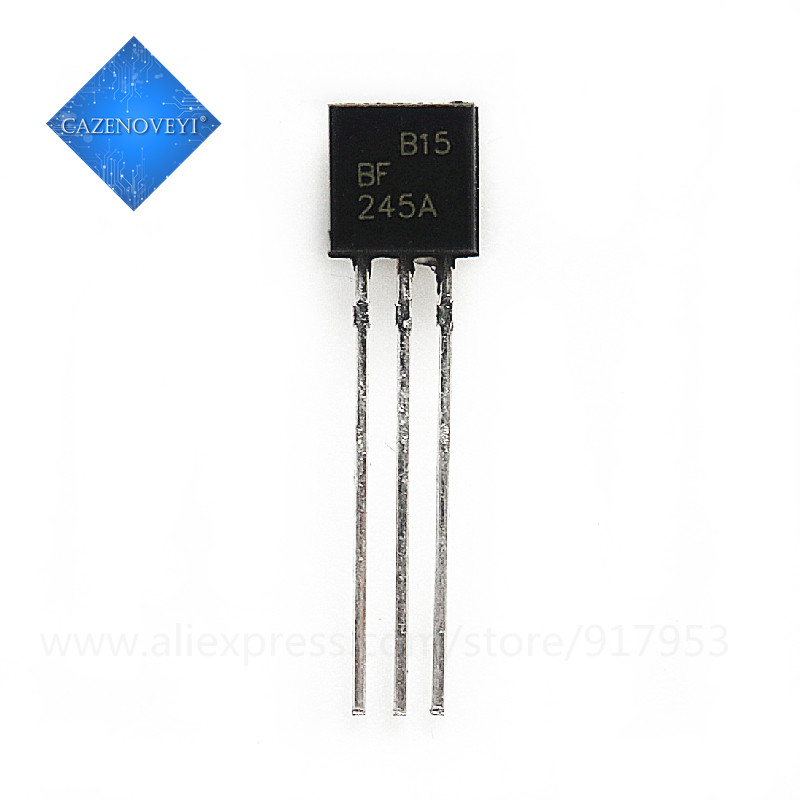 ชิป BF245A BF245C BF245 TO-92 10 ชิ้น