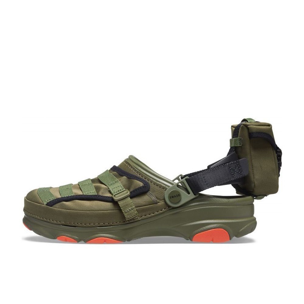 ♞,♘,♙Crocs × Beams MA-1 Jacket Clog Olive Unused YRF