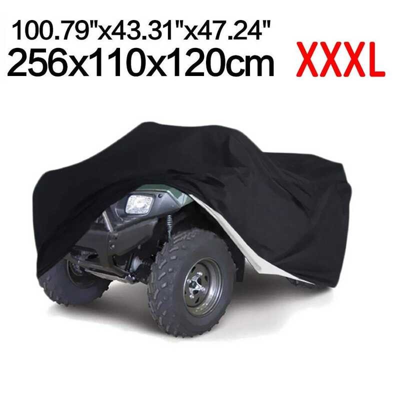 XXXL สีดํากลางแจ้งกันฝุ่นกันน้ํา Qd ATV ฝาครอบ Fit สําหรับ Can-Am Outlander MAX 570 650 850 1000/Kym