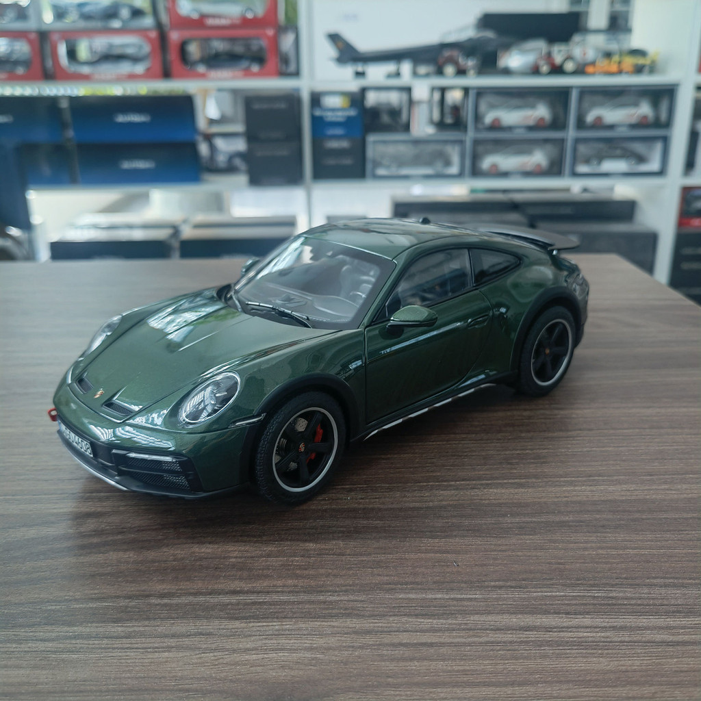 NOREV Norwell 1: 18 Porsche 911 Dakar Dakar จําลองรถรุ่นโรงงานเดิมตกแต่ง