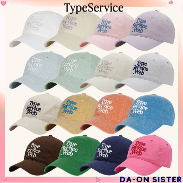 ♞[ Typeservice ] Typeservice Web Cap 26color เกาหลีแท ้ 100 % FRFVD