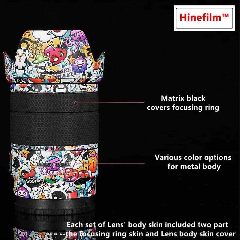 ▥ สำหรับ ฟิล์มสำหรับ Sony ป้องกันเ E18-135 E 18-135มม. F3.5-5.6 OSS สติ๊กเกอร์ติดเ Sel18135