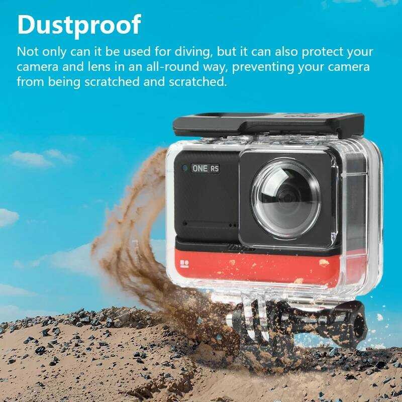เคสกันน้ำ 60m สำหรับ Insta360 ONE 4K