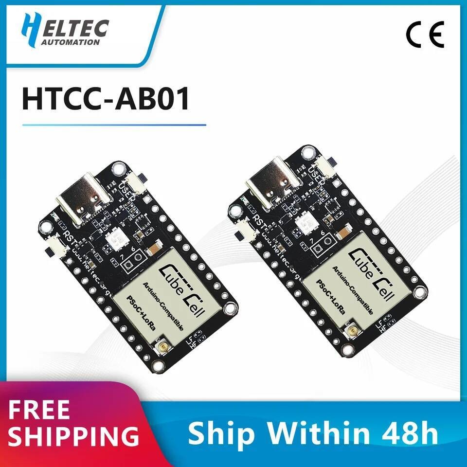 ใหม่ IOT LoRa Node HTCC-AB01 (V2) สําหรับ Arduino IoT LoRa Node V2 รุ่น 433MHZ 868-915MHZ Developmen