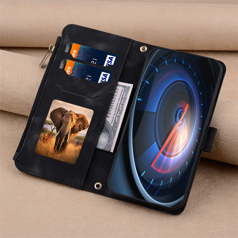 กรณีพลิกสําหรับบเคส OPPO Reno 6 5 Pro 3 4 5F 5Z 4Z ค้นหา X3 X5 Pro Lite X6 X7 Ultra X8 Pro บเคสเคสโทรศัพท์ปลอกความงามซิปกระเป๋าสตางค์หนังฝาครอบปลอก - รูปที่ 5