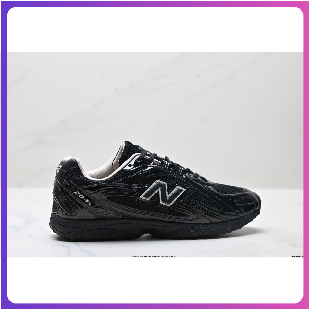 [การประกันคุณภาพ] NB 204L Series Shock Absorption รองเท้าลําลองที่ทนต่อการสึกหรอ c16