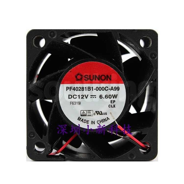 Original Jianzhun SN PF4021B1-D24C-QB9 DC12V 6.60 W 4028 พัดลมระบายความร้อน