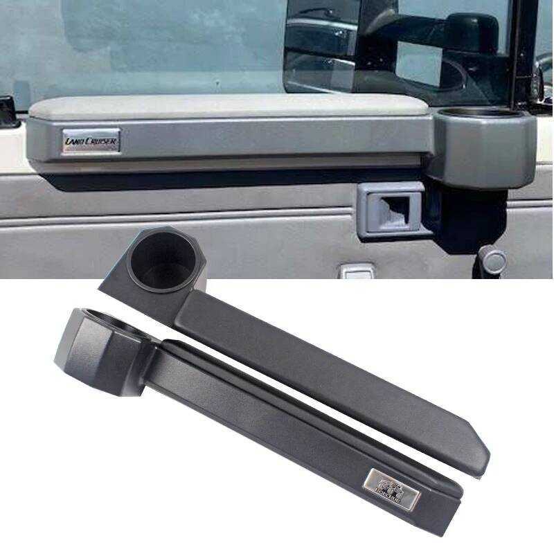 70 ประตู Armrest Organizer ถ้วยสําหรับ Toyota Land Cruiser 76 79 LC70 LC75 LC76 LC78 LC79