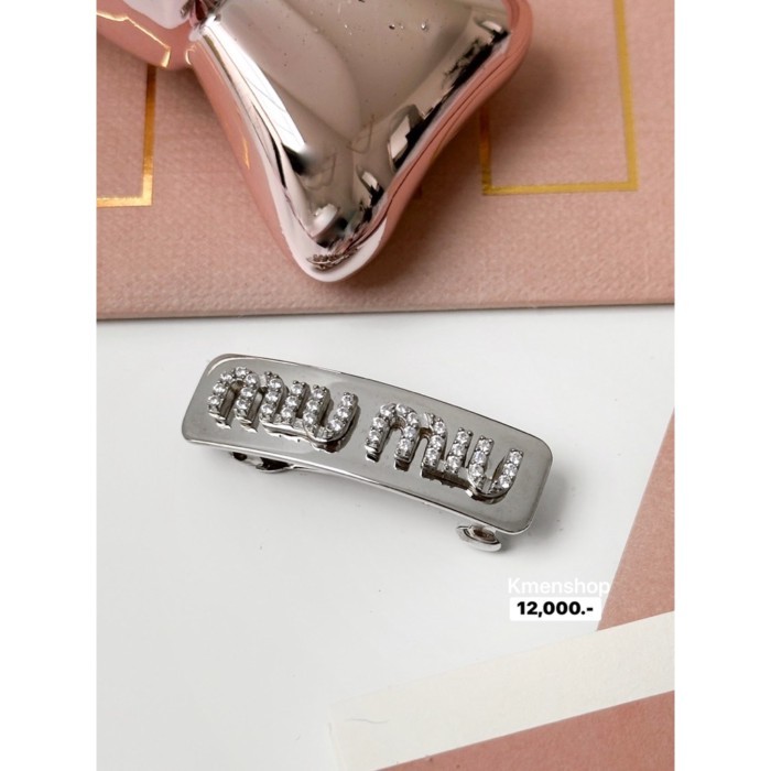 New Miumiu  Hair clip