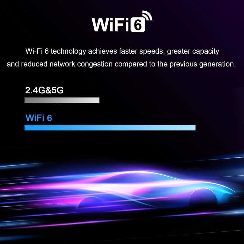 ▥ H96 MAX M9sกล่องสมาร์ททีวีrockchip Rk3576 Android 14 Wifi6 Bt5.4 1000M LAN 8K 4Kและ120fps 8Gb