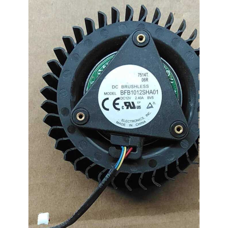 เหมาะสําหรับ ASUS RX580 XFX RX VEGA 56 ASUS TURBO พัดลม wange2