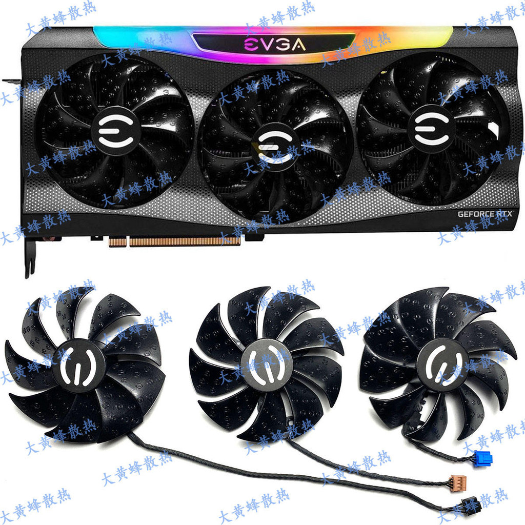 EVGA/EVGA RTX3070 3080ti 3090 FTW3 พัดลมการ์ดกราฟิก PLD09220S12H