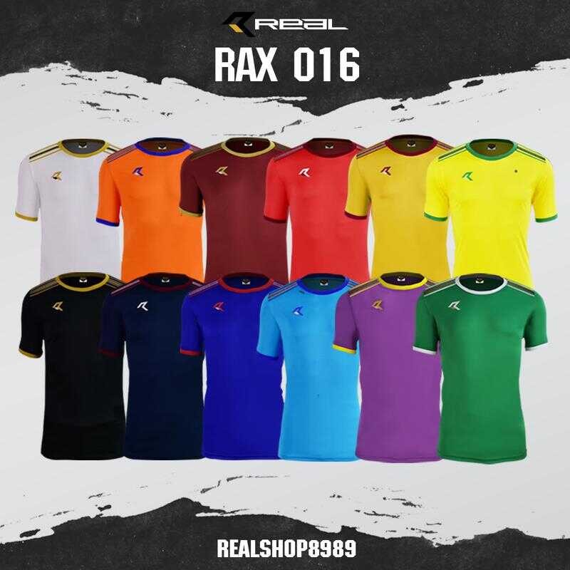 REAL UNITED เสื้อกีฬา ผ้าไมโคร รหัส RAX 016 สำหรับการออกกำลังกาย Sport Ec4
