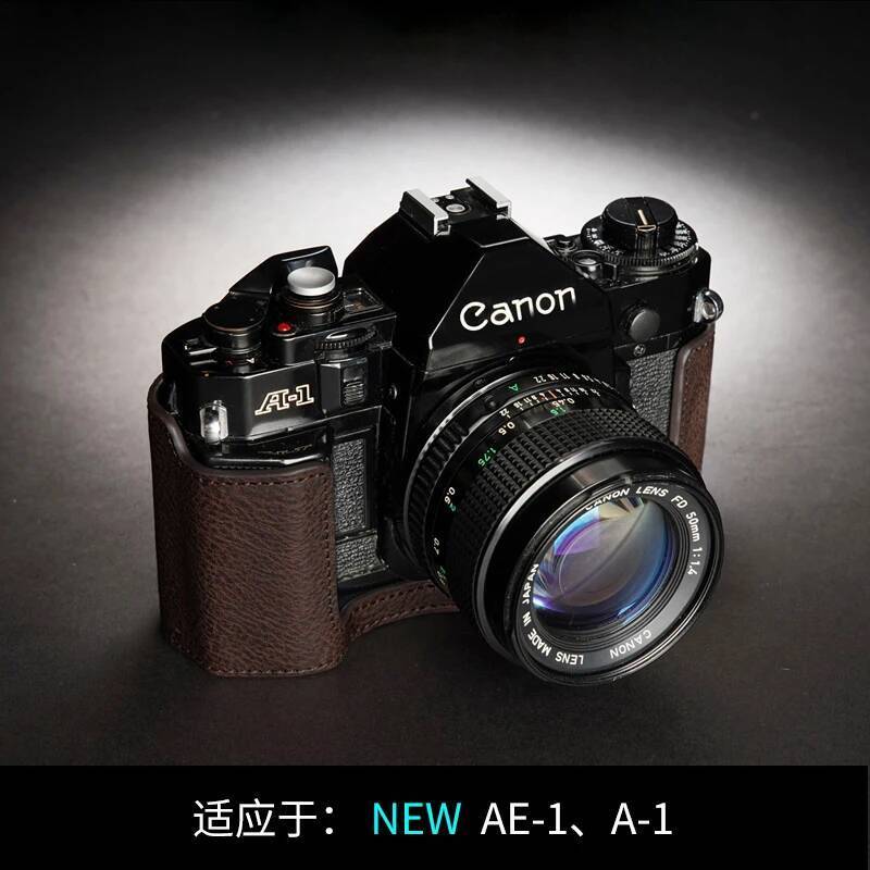 กระเป๋ากล้องหนังแท้ 100% สําหรับ Canon AE1 AE-1P A1