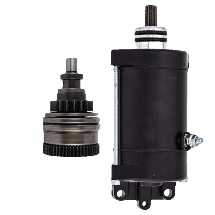 Starter Motor & Bendix Set For Kawasaki  JT1200 JET SKI STX-12F 2003-2007 JT1500 JET SKI 2004-2012