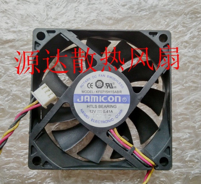 JAMICON12V 0.41 A UPS C1K C2K C3K พัดลมระบายความร้อน KF0715H1SABR 7CM7015