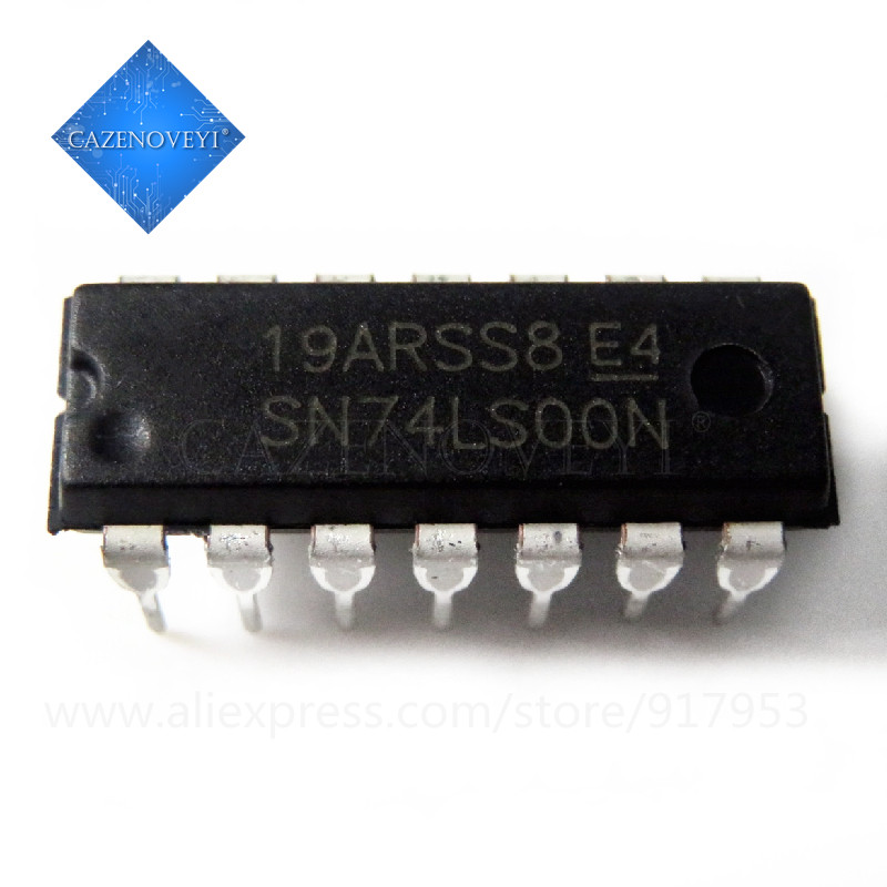 10 ชิ้น SN74LS00N 74LS00 SN74LS01N 74LS01N DIP-14 ชิป