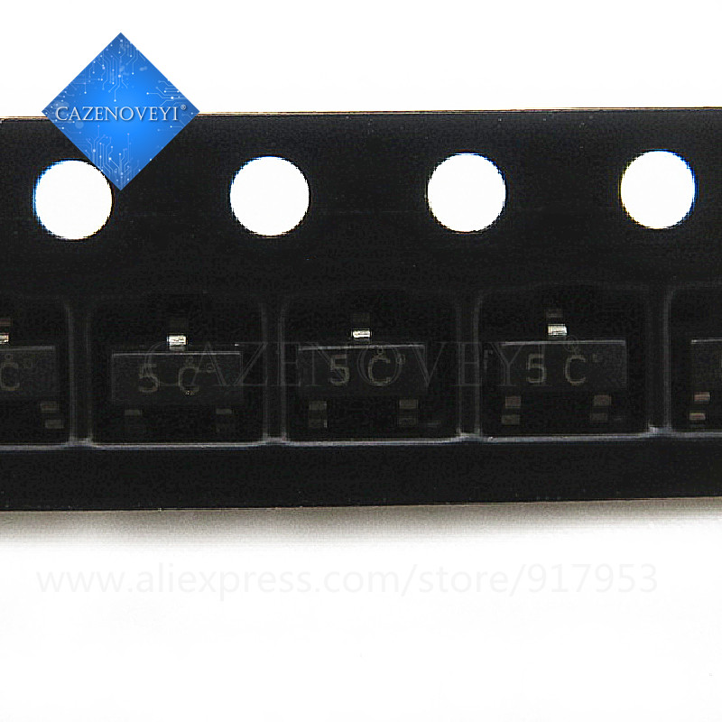 100 ชิ้น BC807-16 5A BC807-25 5B BC807-40 5C BC817-16 6A BC817-25 6B BC817-40 6C SOT-23-3 ชิป IC