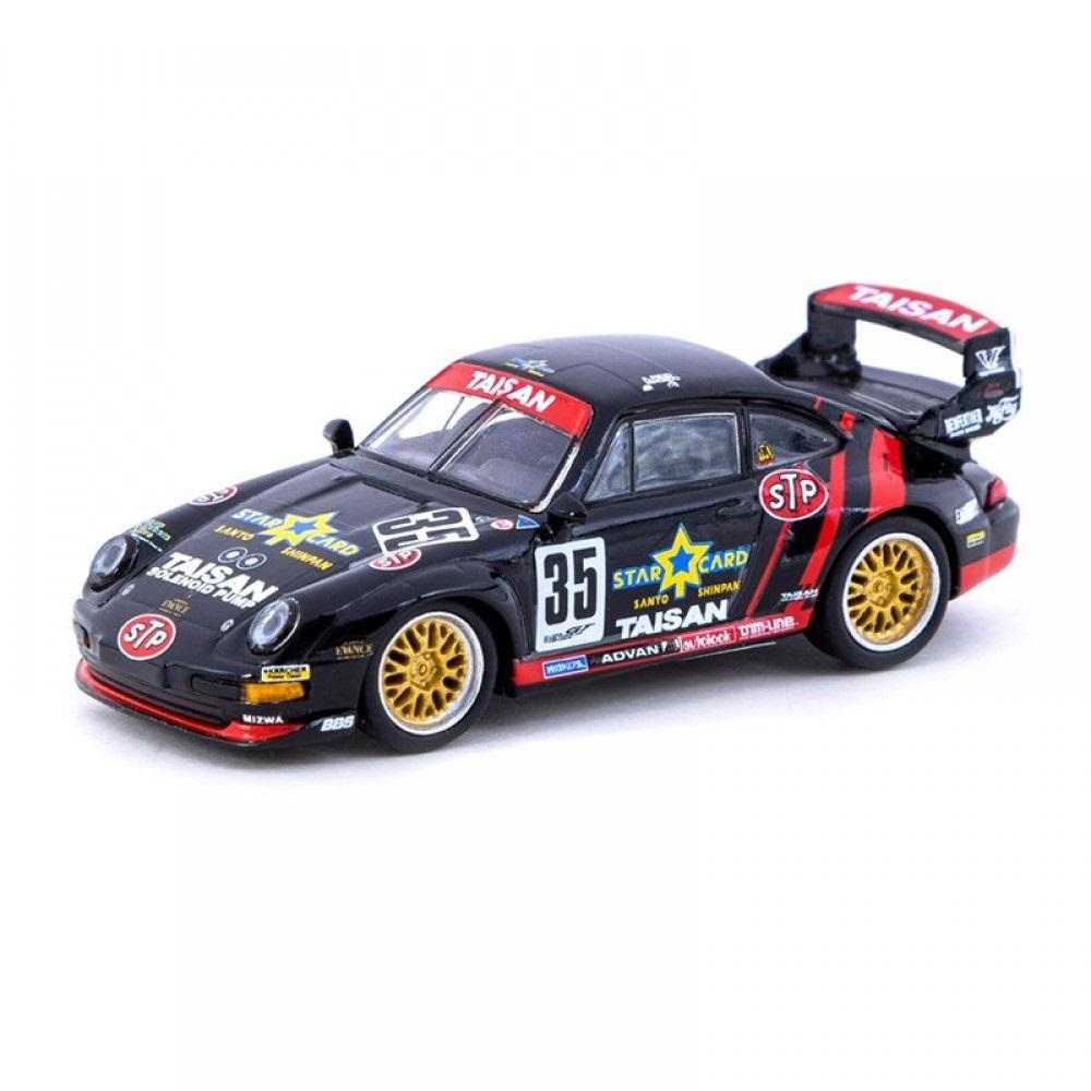 1/64 TARMAC Porsche 911 (993) GT2 JGTC Taisan Starcard #35模型