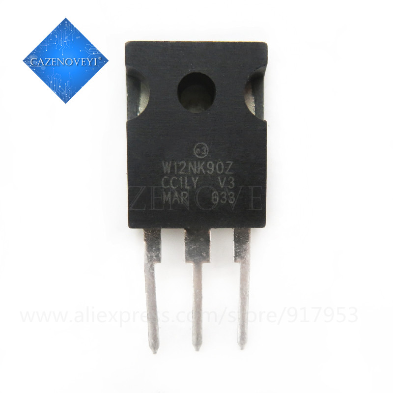 5 ชิ้น STW12NK90Z W12NK90Z TO-247 11A 900V ในสต็อก