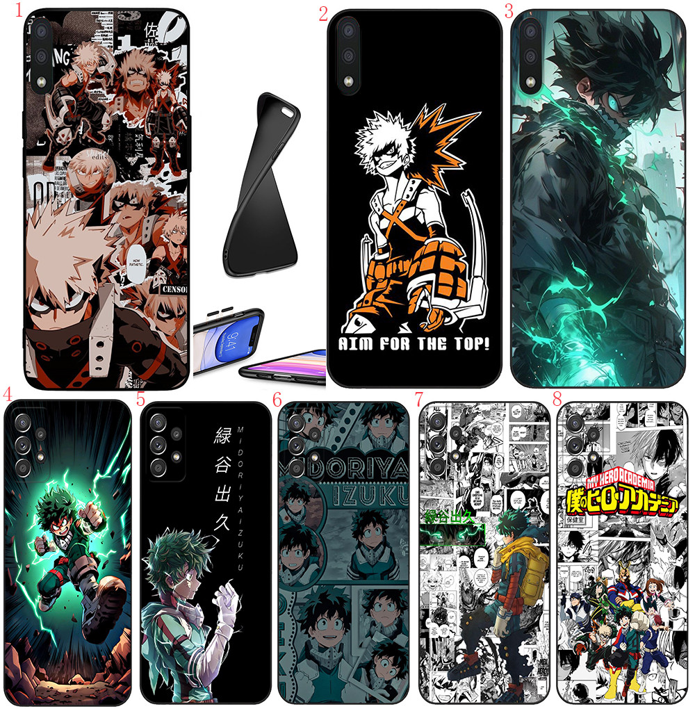 Samsung S30 Plus Ultra S24 Fe Plus Ultra S25 Pro Ultra edge A25 161MM E1 My Hero Academy เคสโทรศัพท์