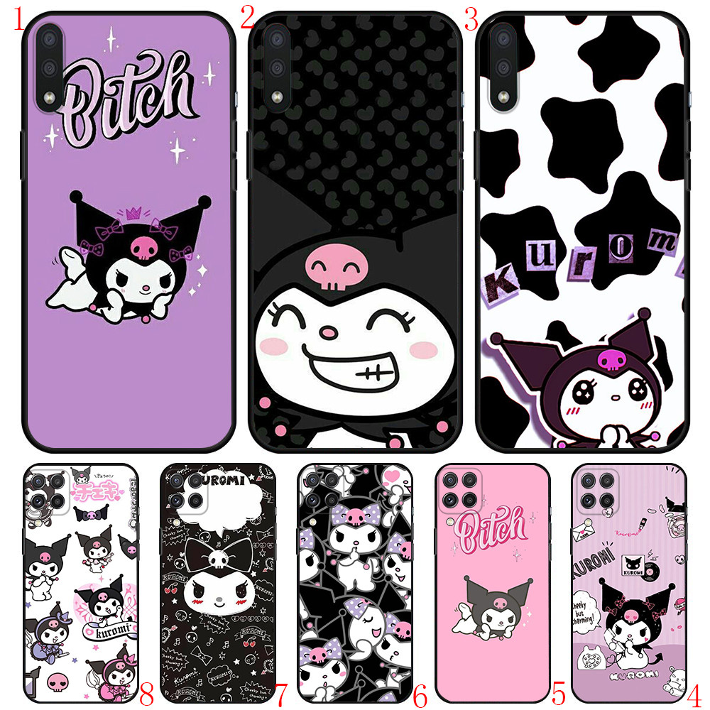 Huawei Y5P Y6P Y8P Y7A Y9A Y8S Y9S Y6 Y7 Y9 Prime 2019 V11 Kuromi เคสโทรศัพท์สีดํานุ่ม