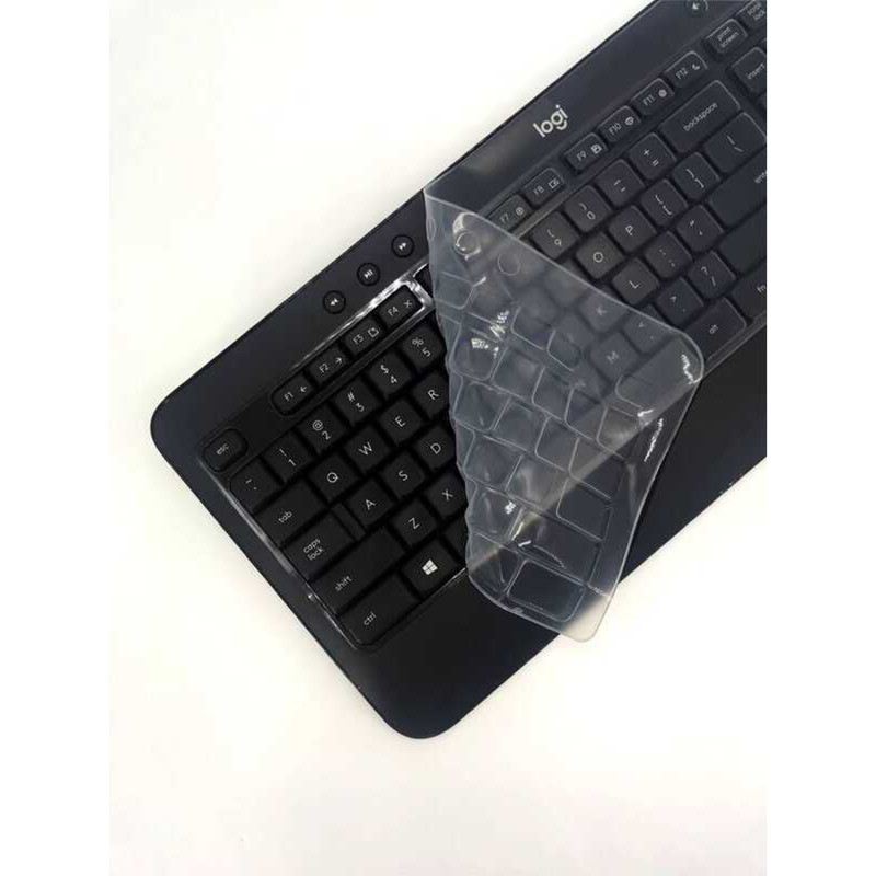Shengpai Logitech 55 ฟิล์มป้องกันแป้นพิมพ์ K650 K540 ซิลิโคน TPU เดสก์ท็อป 545 ฝาครอบกันฝุ่นครอบคลุม