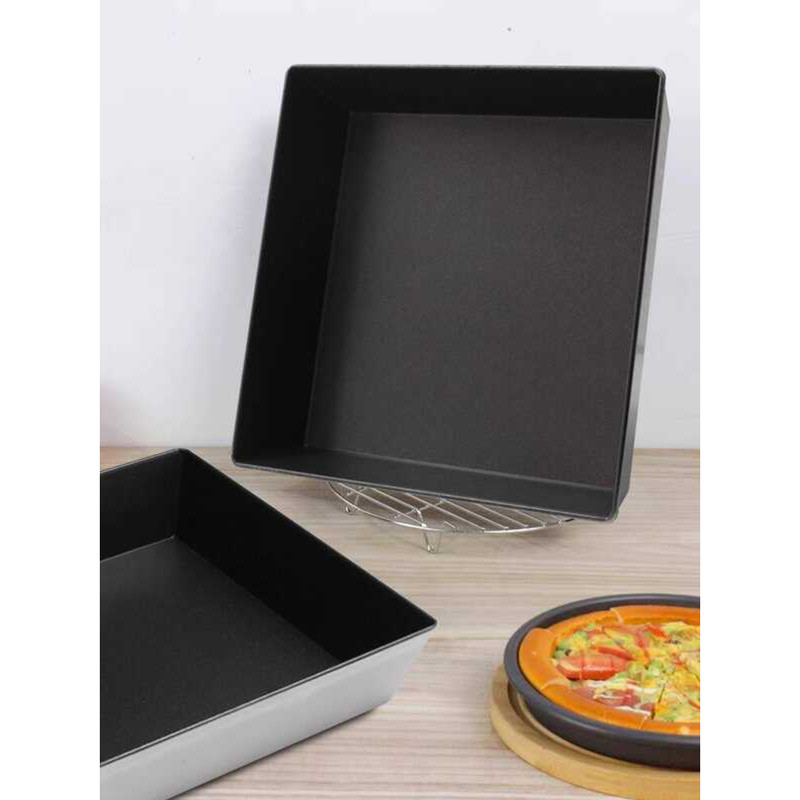 Square 30 ซม.Detroit Pizza Baking Pan Detroit Pizza Deepening Fokasa Pizza Pan Detroit Pizza