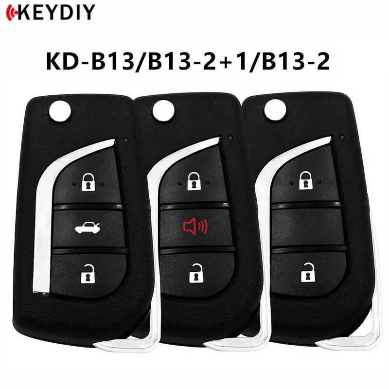 5 ชิ้น/ล็อต KEYDIY B13 รีโมท KD B13-2/B13-2+1 Universal รถสําหรับ Toyota สไตล์ KD900 B Series KD-X2/