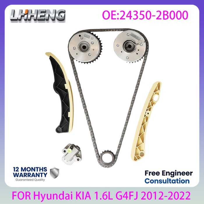G4FJ Engine Timing System Kit OEM 24350-2B000 For Hyundai Accent Verna Elantra i30 Mistra Tucson Ki