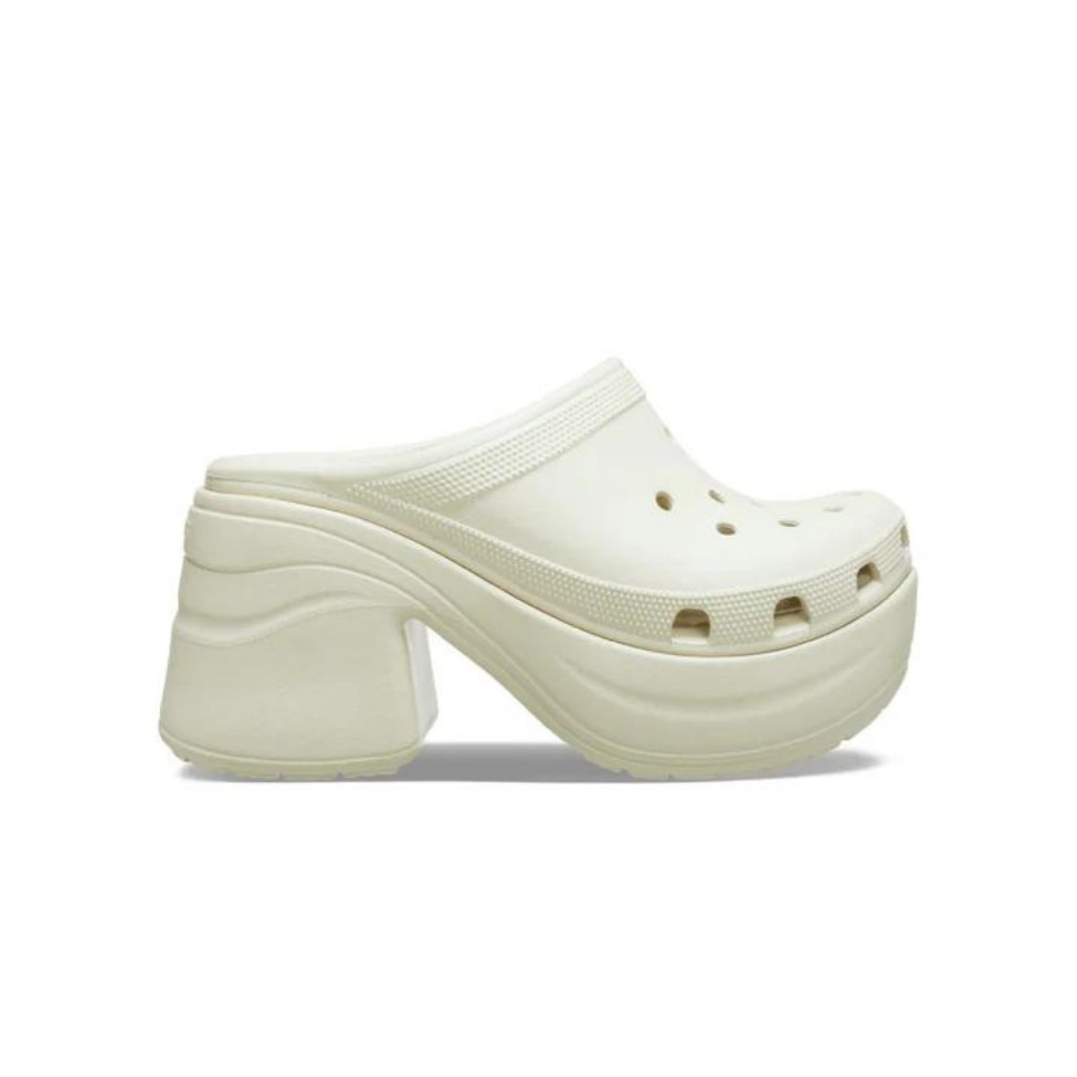 ♞ Free Jibbitz x3ตัว  Crocs Siren Clog Bone 208547-2Y2 IKF