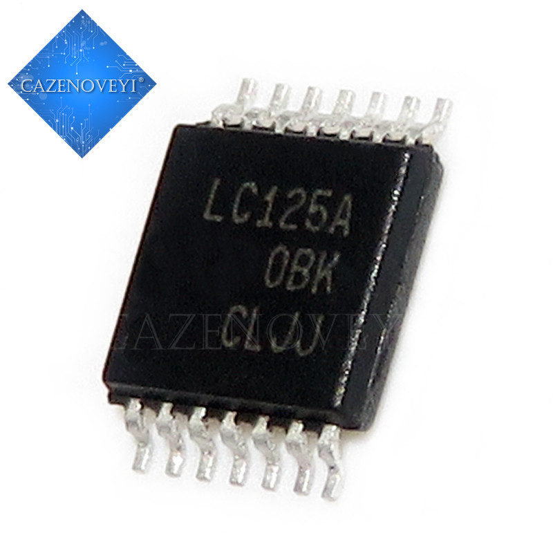 10 ชิ้น SN74AHCT125PWR SN74AHCT125 HB125Q SN74LV14APWR SN74LV14 LV14A SN74LVC125APWR LVC125A SN74LVC