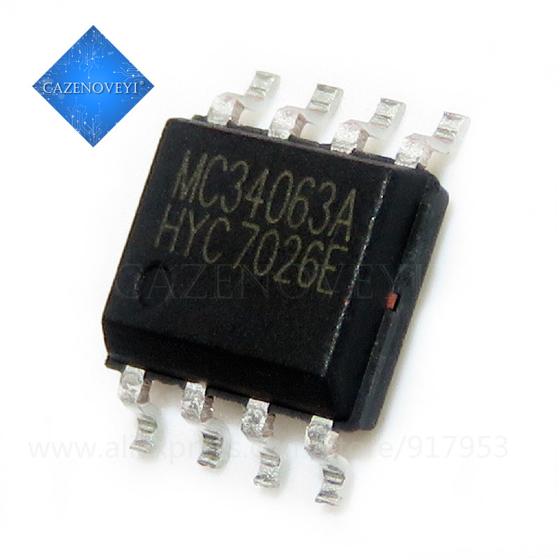 10 ชิ้น MC34063A MC34063 34063 SOP-8 ชิป IC