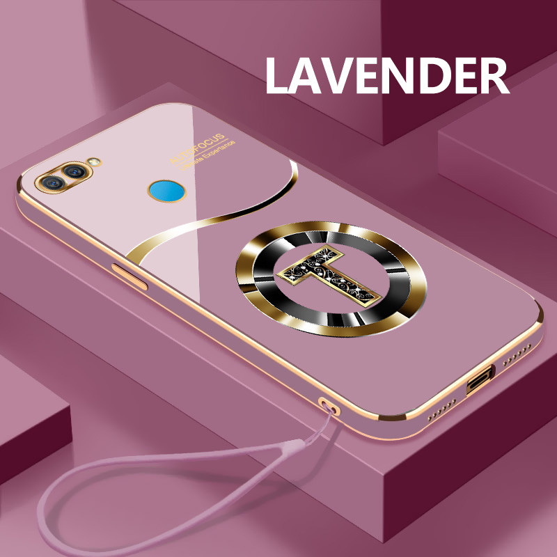 Custom Letter T Softcase สําหรับ OPPO A7 A7n A7x A8 Drop Resistance Case