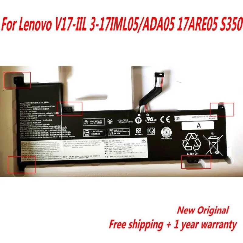 ▥ ใหม่ L19c3pf6 L19l3pf4 L19l4pf2 L19d4pf2 แบตเตอรี่แล็ปท็อปสําหรับ Lenovo V17-Iil 3-17Iml05/Ad