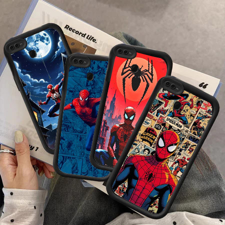 Spiderman HpชุบปลอกสําหรับRealme Reno Narzo A15s A16E C20A F17 C15 4F C20 C21 2F C25S C11 A16K A93 C