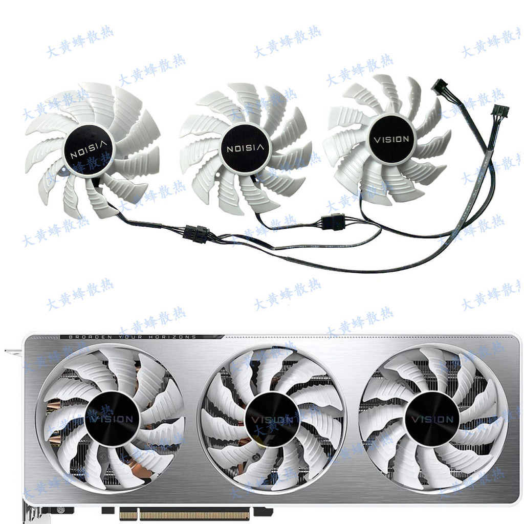 พัดลมระบายความร้อนการ์ดจอ GIGABYTE/GIGABYTE RTX3070 VISION Snowhawk ใหม่ล่าสุด