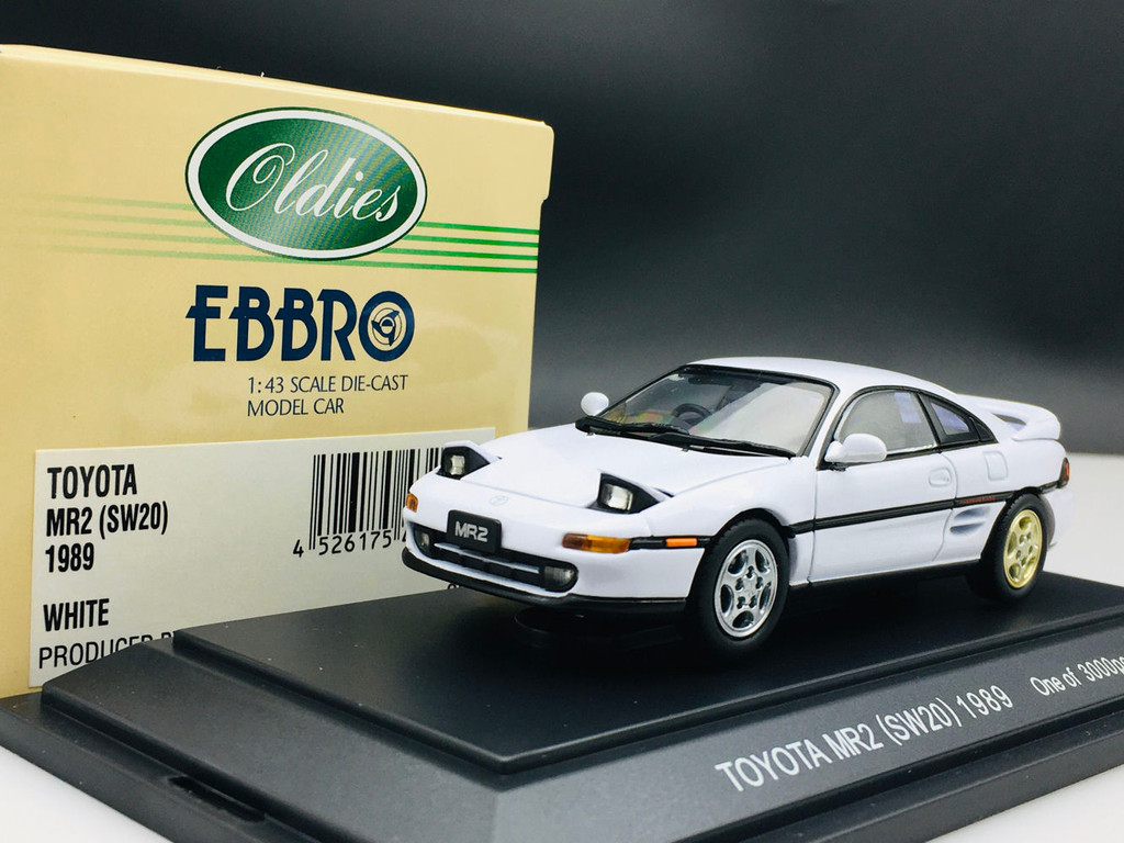 EBBRO 1/43 MR2 SW20 เหมาะสําหรับโตโยต้า