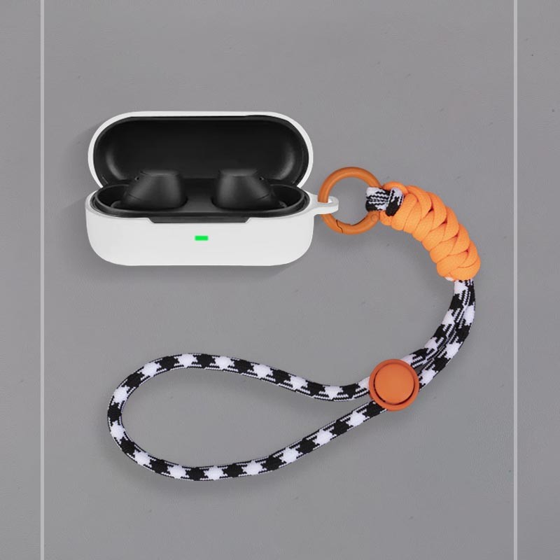 · < เหมาะสําหรับ SONY SONY WF-C510 หูฟังป้องกันกรณี C510 เคสป้องกันเสียงรบกวนจริง Cancelling หูฟังกร