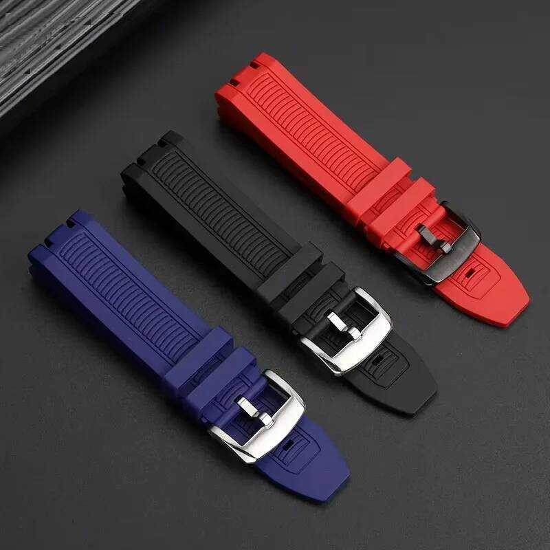 C For Tissot T-Sport Racing T115.417 Moto GP Rubber Watch Strap T115417 Men Sport Series Silicone W