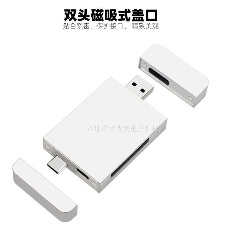 EXPRESS Adapter Card E Card Reader Type-A type-c Dual Interface Magnetic 10G USB3.2 ความเร็วสูง