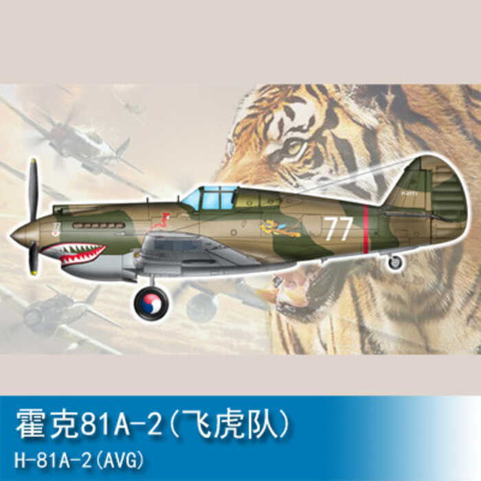 TRUMPETER 05807 1/48 Hawk 81A-2 (เสือบิน)