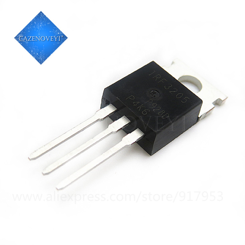 6 ชิ้น IRF3205PBF IRF3205 TO-220 ใหม่จัดส่งฟรี