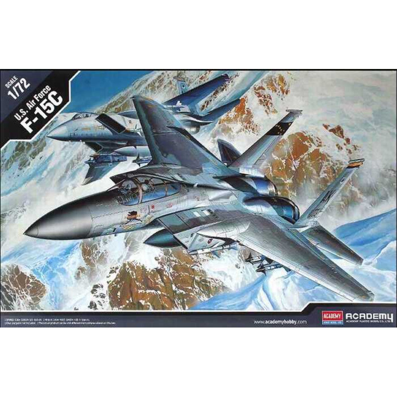 สถาบันการศึกษา 12476 1/72 เครื่องบินรบ F-15C อีเกิล