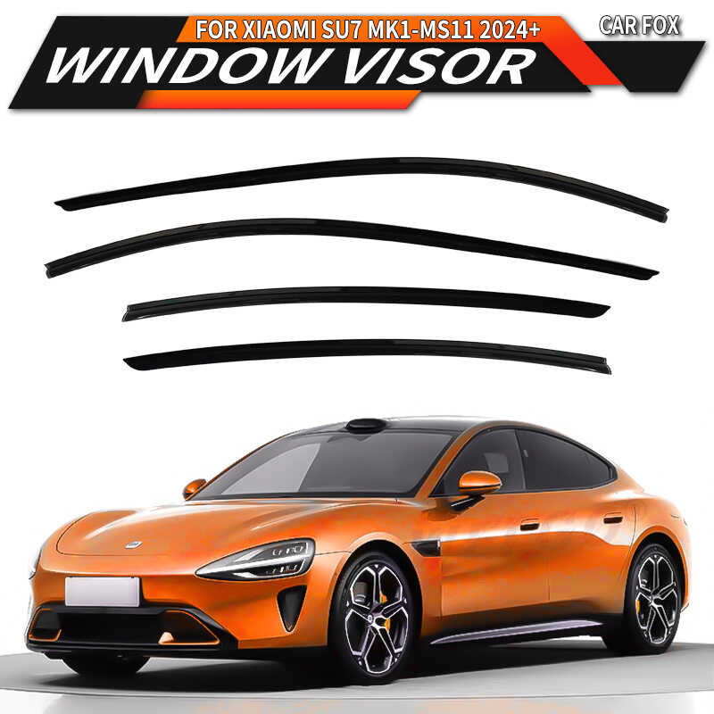 เหมาะสําหรับ Xiaomi SU7 ที่บังแดดกันฝนแบบหน้าต่าง SU7 ที่บังแดดหน้าต่าง