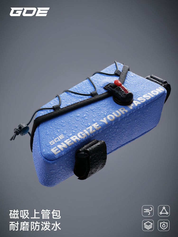 Bicycle Cycling Bag Road Bike Hanging Bag Magnetic Suct Tube Bag กันน้ำจักรยานด้านหน้า BAM BAM BAM