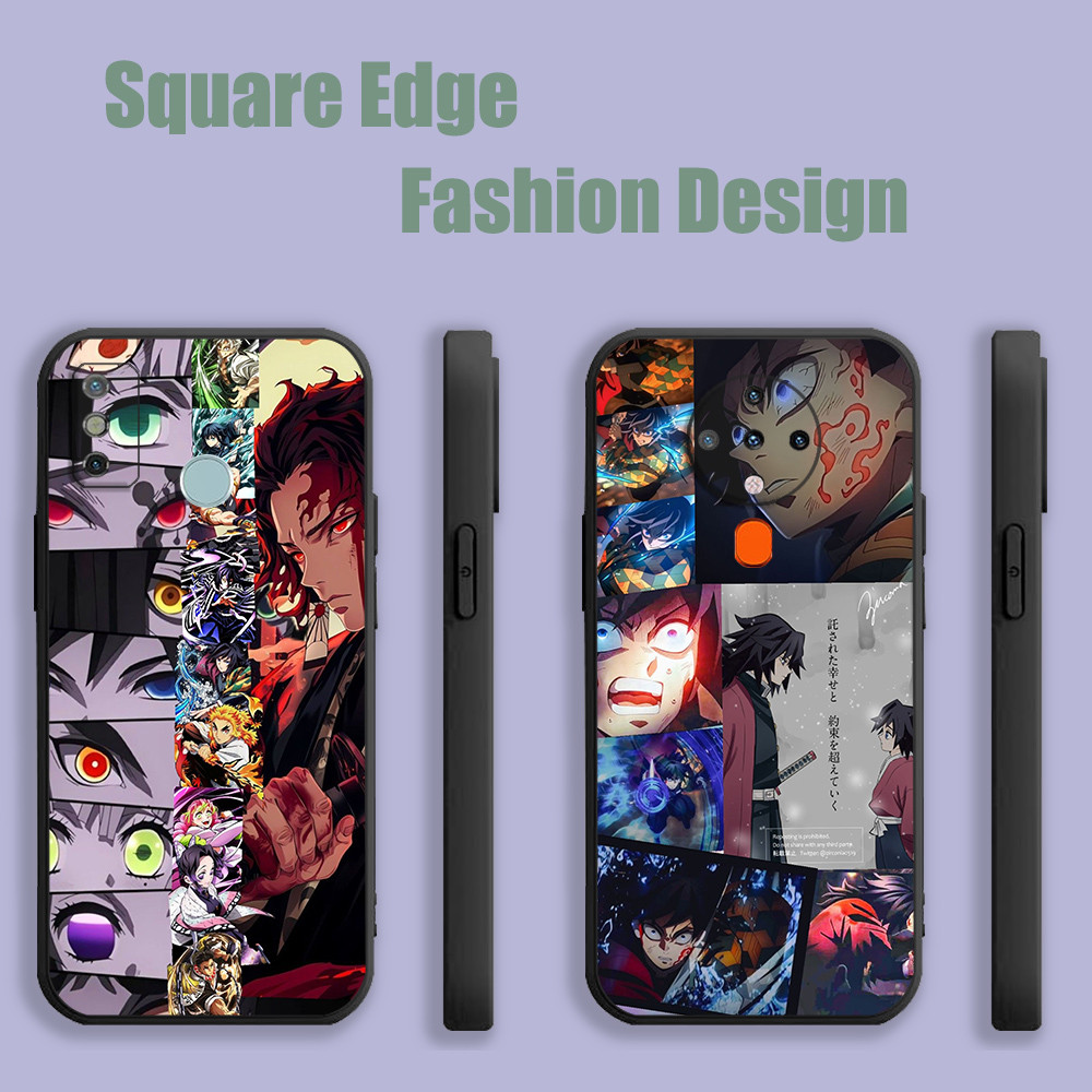 ปลอกสําหรับ Xiaomi 12s 12x POCO X4 GT M4 M5 F3 F4 M5S C40 Pro C55 C51 C75 4G Giyu Tomioka Demon Slay